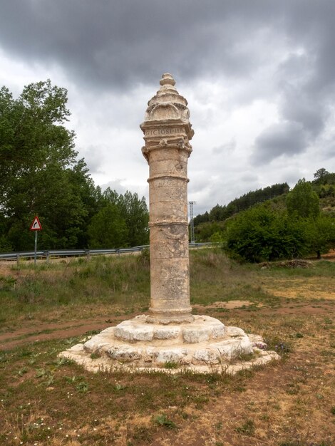 Pilar de la Justicia de Covarrubias Siglo XVI Burgos España