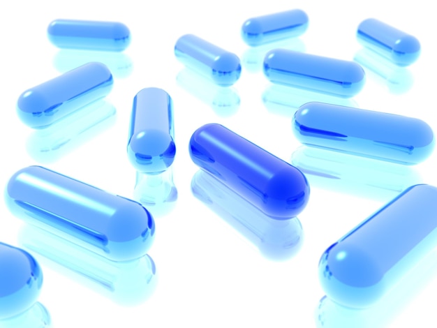 píldoras azules
