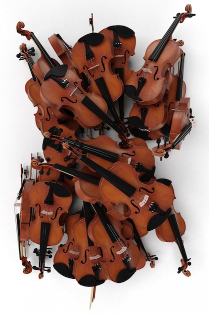 Pilha de violino