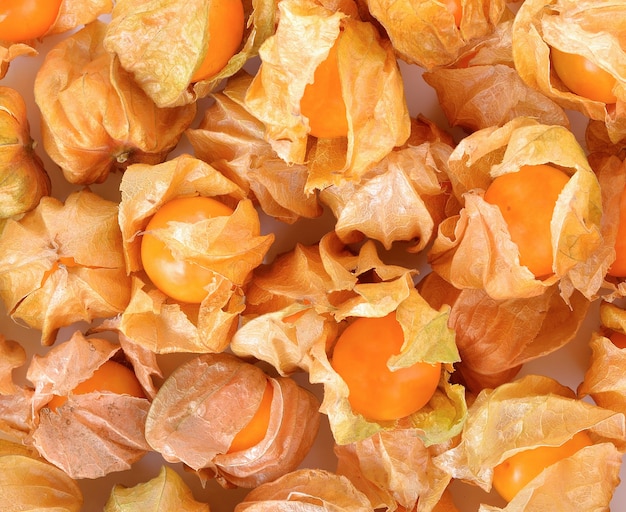 Pilhas de cape gooseberry