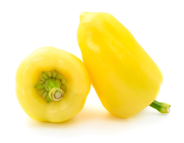 Pimiento amarillo aislado