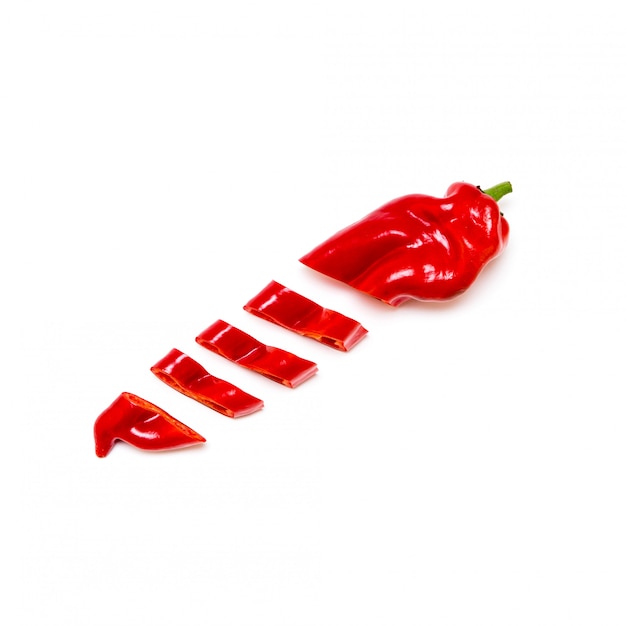 Pimiento rojo.