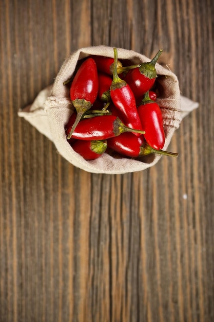 pimientos en bolsa