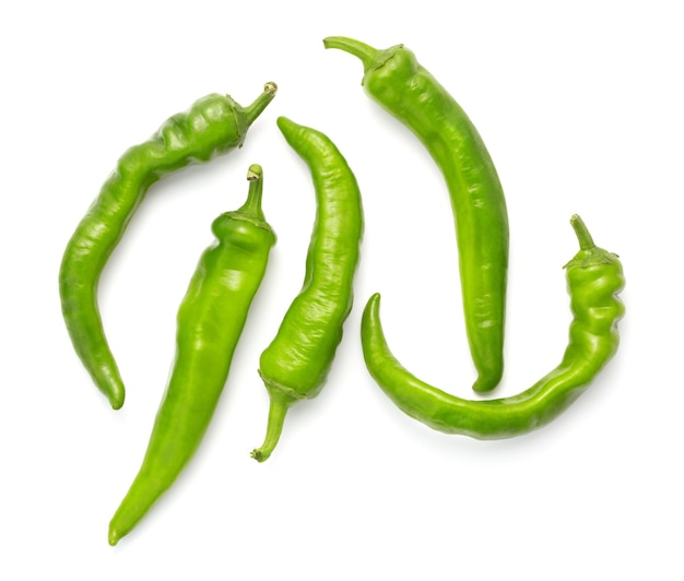 Pimientos picantes verdes