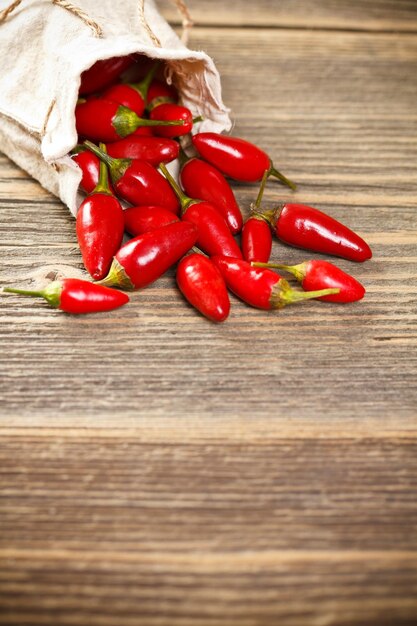 pimientos rojos en bolsa