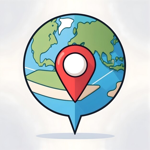 Foto pin do mapa marcador de localização símbolo de navegação marcador de lugar apontador do mapa indicador de destino geogr