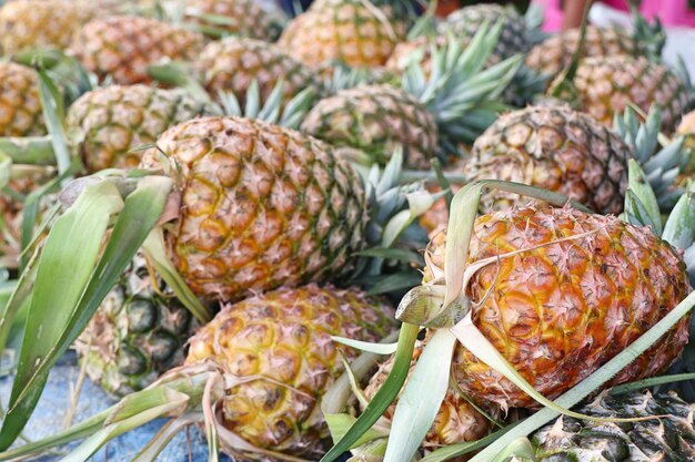 piña en comida callejera