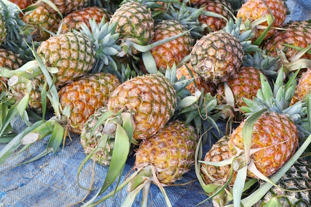 piña en comida callejera