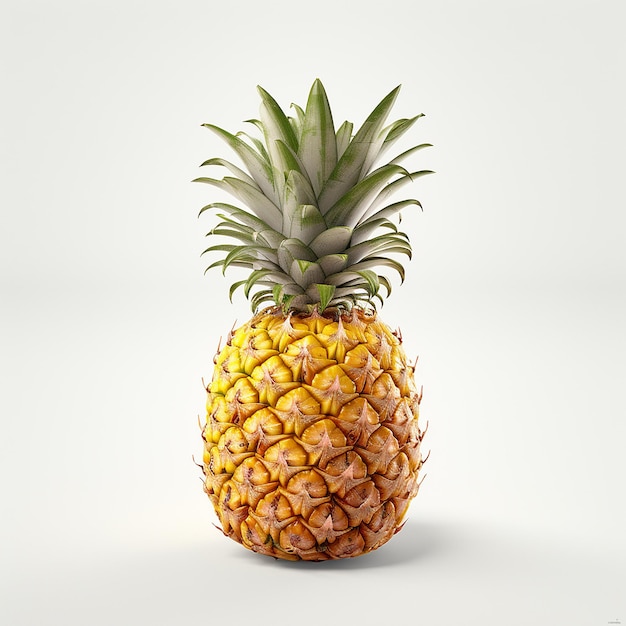 Piña fotorrealista