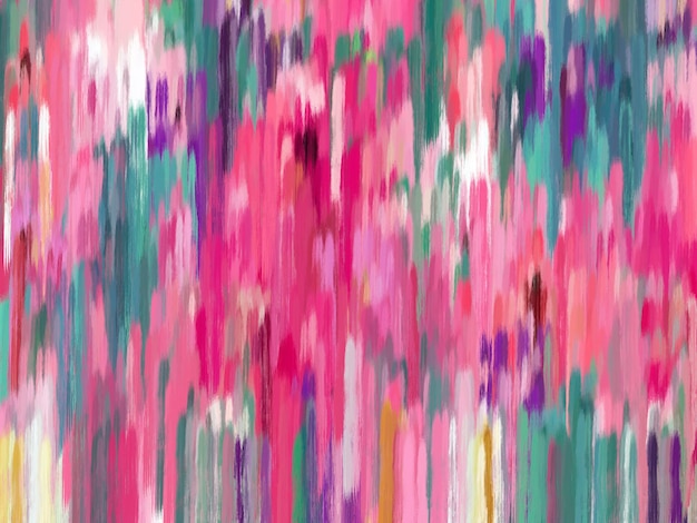 Pincel de linha de fundo de arte abstrata colorido rosa