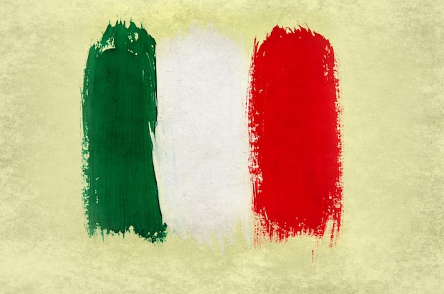 Pincelada Bandera Italia