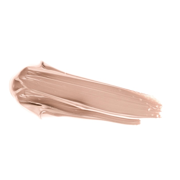 Pinceladas de base de base pálida de maquillaje y textura difuminada