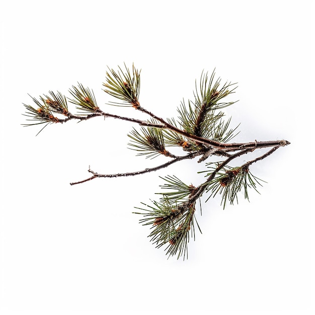 Pine Tree Clip Art con fondo blanco