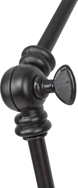 Pingente de luz isolado no fundo branco Lustre moderno isolado no fundo