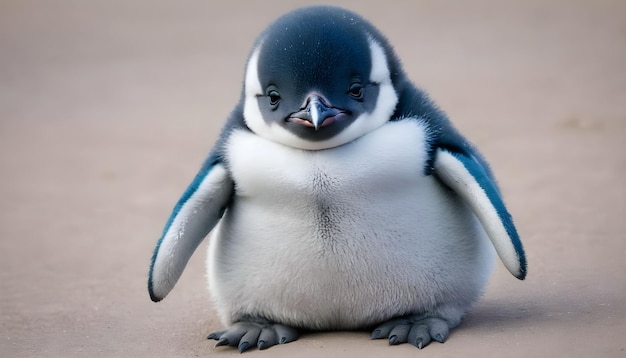 Pinguim gordo.