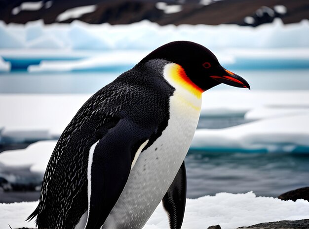 Pinguin Antarktis hdr scharfe detaillierte UHD K