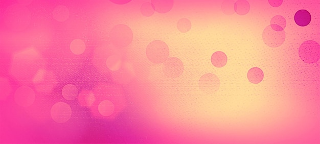 Foto pink bokeh breitbild-hintergrund für banner poster feier veranstaltung und verschiedene design-werke