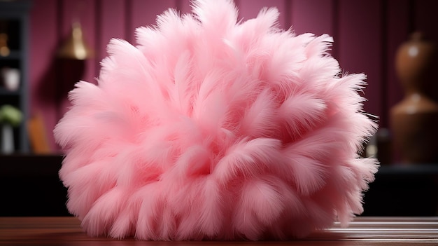 Pink Fluffy 3D Filter Icon Preisgekrönte Studiofotografie