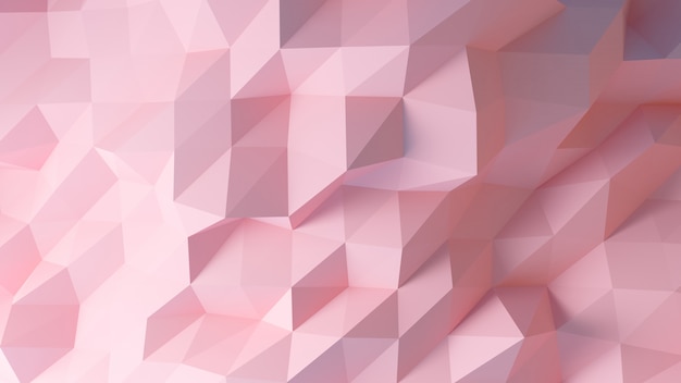 Pink Low Poly