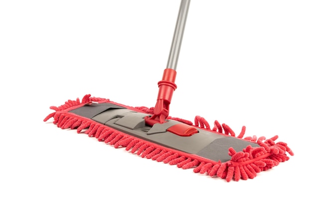 Pink Metall Fußbodenmopp Das Konzept der Sauberkeit in Ihrem Zuhause