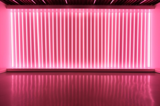 Pink Neon Bühne Spektakel