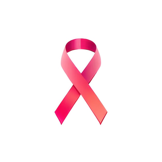 Pink Power Ribbon para el mes de concientización sobre el cáncer de mama