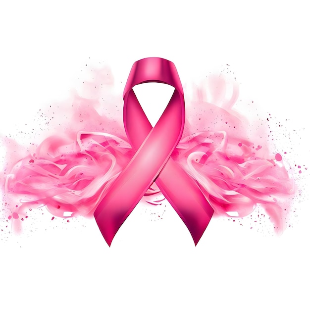 Pink Ribbon-Bewusstsein für den internationalen Tag des Brustkrebs