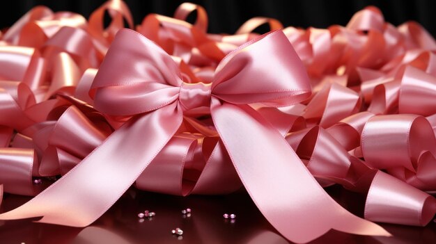 Foto pink ribbon kampagne hd 8k wallpaper stock photographic image