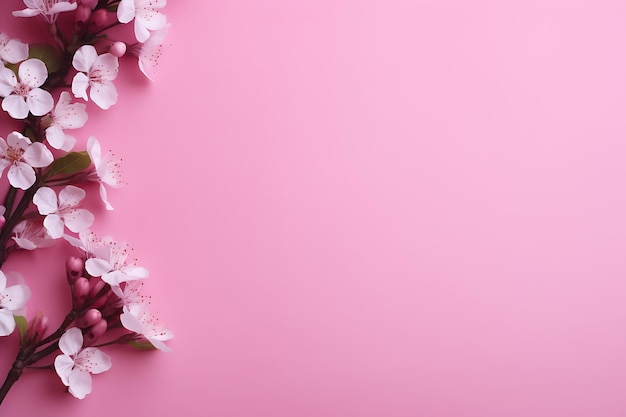 Pinker Hintergrund für einen glücklichen Frauentag