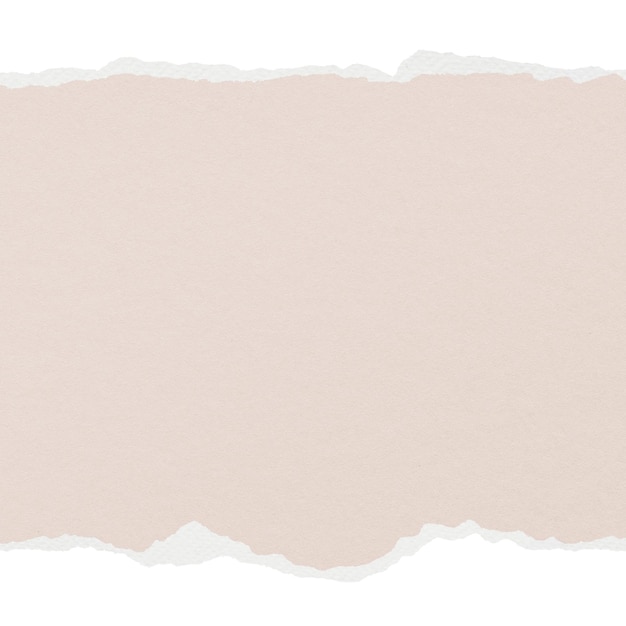 Pinker PNG-Papierrahmen, durchsichtiger Hintergrund, zerrissenes Papier