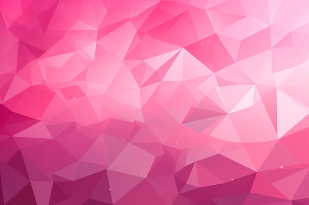 Foto pinker polygonaler hintergrund