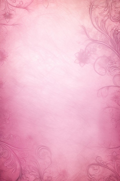Pinkfarbenes weiches, pastellfarbenes Hintergrundpergament mit einem dünnen, kaum wahrnehmbaren Blumenornament-Hintergrundmuster ar 23 v 52 Job ID bb6bae008f9d4032b286922fe9ed4187