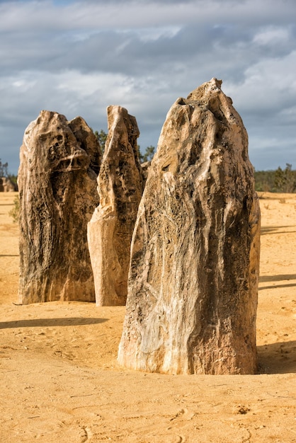 Pinnacles park no oeste da austrália