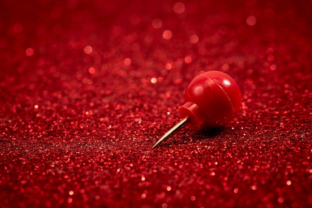 Pino vermelho glitter para plano de fundo