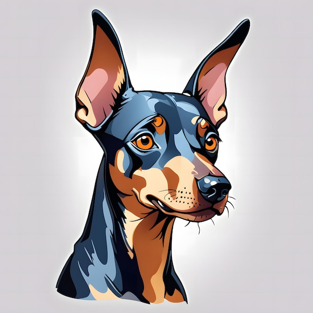 El Pinscher Doberman