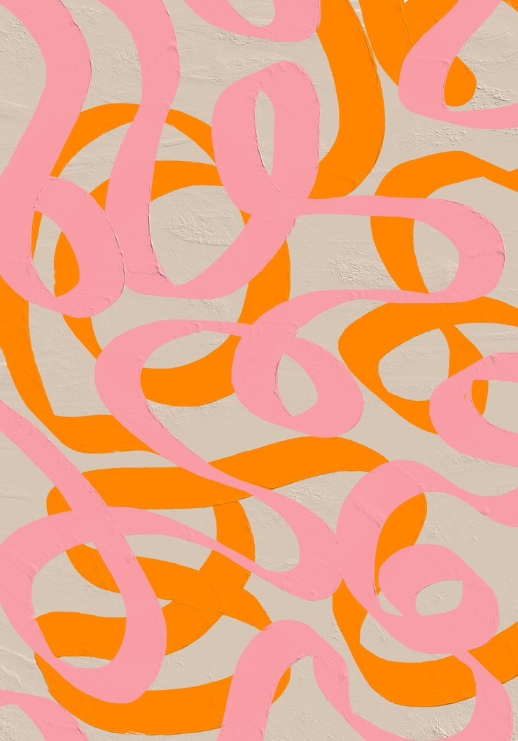 Foto pintado contemporáneo línea abstracta arte fondo moderno