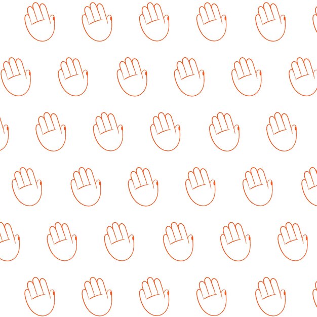 Pintado rosa sin costuras png fondo transparente patrón de garabateo de la mano