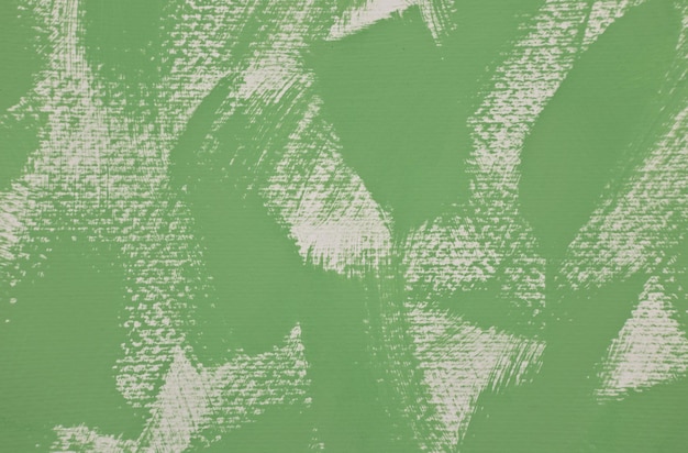 Pintura acrílica de acuarela hecha a mano textura de pincelada verde pastel fondo abstracto orgánico