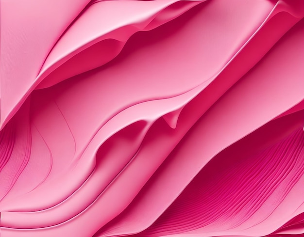 Pintura acrílica de remolino de arte fluido rosa