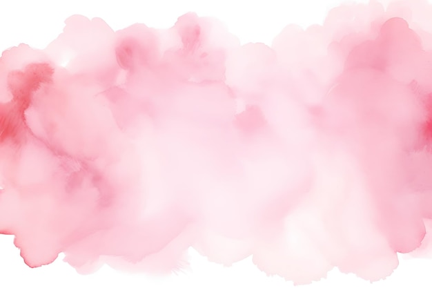 una pintura en acuarela de humo rosado