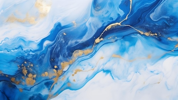 Pintura al óleo abstracta fondo de mármol óleo sobre lienzo textura de color azul galaxia textura fragmento de obra de arte pinceladas de pintura