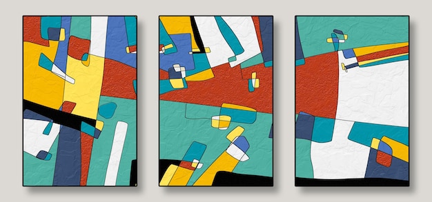 Pintura al óleo audaz y expresiva con pinceladas coloridas en lienzo Estilo de arte contemporáneo con un acabado texturizado pintado a mano Esta obra de arte única ofrece una mezcla perfecta de movimiento y vibrante