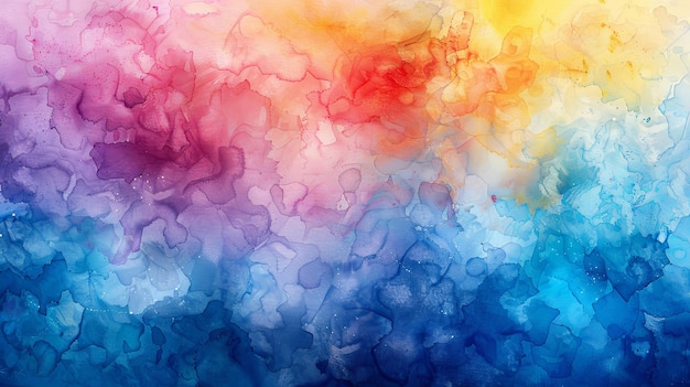 Pintura de arte abstracto en acuarela en un fondo perfecto para el diseño de tarjetas o pancartas creativas