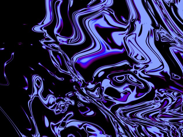 Pintura de arte fluido de mezcla de color de mármol púrpura negro adecuada para fondo de papel tapiz