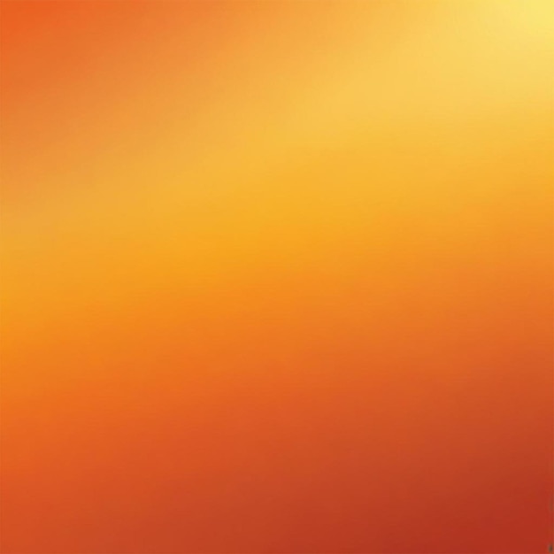 una pintura de un atardecer con un fondo amarillo