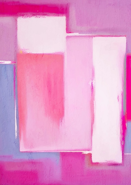 Pintura de bloques de color abstracto minimalista moderno