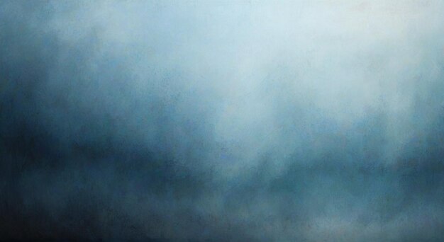 una pintura de un cielo azul con humo saliendo de él