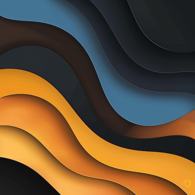 una pintura de color marrón y naranja