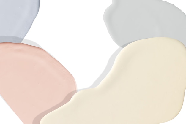 Pintura de color pastel en tono de tierra abstract png