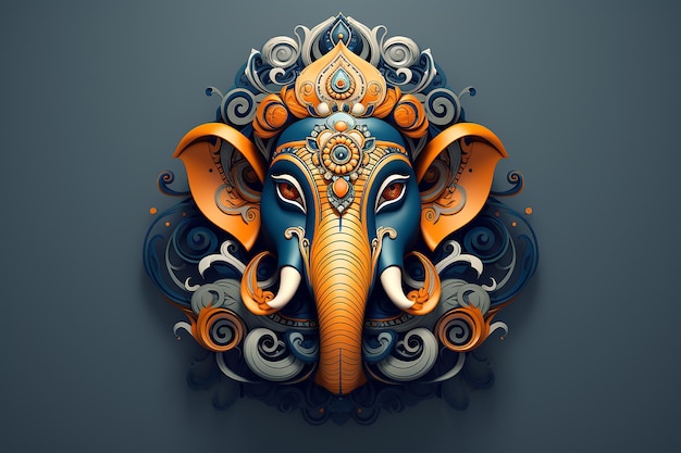 Pintura de Ganesha Ganpati